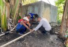 Polsek-Pantar-dan-Warga-Wailawar-Gotong-Royong-Perbaiki-Bak-Penampungan-Air-Bersih