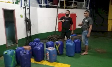 Polres-Alor-Gagalkan-Penyelundupan-Ratusan-Liter-Miras-Jenis-Sopi