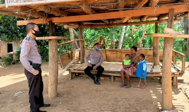 Cegah-Karhutla-Kanit-Binmas-Polsek-Alsel-Melaksanakan-patoli-dan-Imbauan