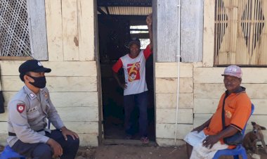 Cegah-Karhutla,-Personel-Polsek-Alor-Selatan-Tingkatkan-Patroli-Dialogis