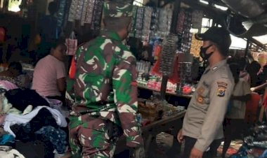 Sinergitas-TNI-POLRI-Patroli-Pasar-Inpres-Nailang