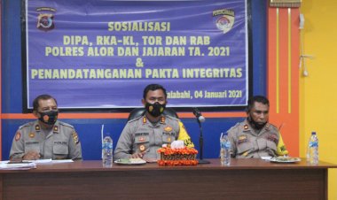 Polres-Alor-Gelar-Sosialisasi-DIPA-TA-2021-Untuk-Wujudkan-Transparansi-Anggaran