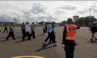 Kapolda-NTT-Bersama-Pangdam-IX/Udayana-Dampingi-Presiden-RI-Resmikan-Bendungan-Napun-Gete-di-Sikka