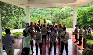 Polres-Alor-Laksanakan-PAM-Demo-Mahasiswa-PMKRI-Cabang-Alor-Jilid-II