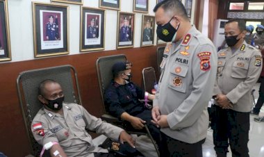 Dukung-Transformasi-Menuju-Polri-yang-Presisi,-Polda-NTT-Gelar-Kegiatan-Donor-Plasma-Konvalesen-Covid-19