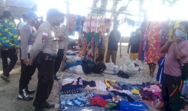 Jaga-Stabilitas-Kamtibmas-Di-Bulan-Ramadhan,-Patroli-Polsek-Pantar-Sasar-Pasar-Inpres