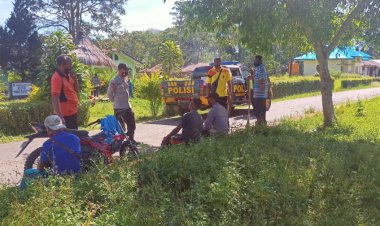 Cipta-Kondisi-Aman,-Polsek-Alsel-Laksanakan-Patroli-dan-Sambang