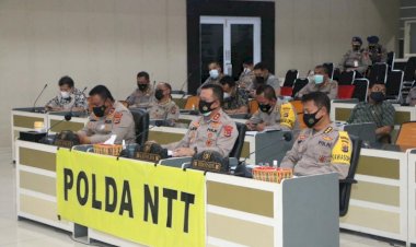 Kapolda-NTT-Hadiri-Vicon-Bersama-Kapolri-Bahas-Terkait-Situasi-Kamtibmas-Menjelang-Hari-Buruh