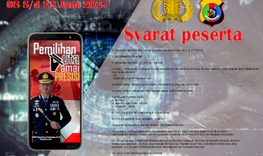 Jelang-HUT-Bhayangkara-Ke-75-Tahun-2021,-Kapolres-Alor-Menyelenggarakan-Pemilihan-Duta-Damai-Presisi