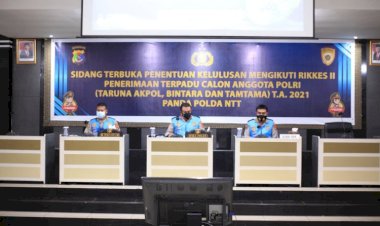 Wakapolda-NTT-Pimpin-Sidang-Terbuka-Penentuan-Kelulusan-Mengikuti-Rikkes-II-Penerimaan-Terpadu-Anggota-Polri-Taruna-AKPOL-T.A.-2021