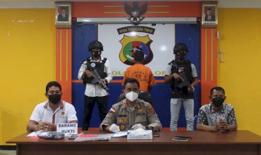Polres-Alor-Gelar-Press-Release-Kasus-Pembunuhan