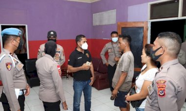 Operasi-Pekat,-Polres-Alor-sasar-Hiburan-Malam