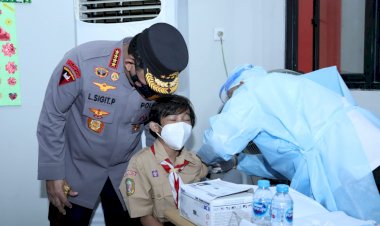 Launching-Vaksinasi-Merdeka-Anak,-Kapolri:-Upaya-Menjaga-Generasi-Penerus-Bangsa