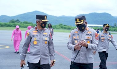 Resmikan-Satuan-Pengamanan-Kerja-Baru,-Kapolda-NTT-Kunjungi-Manggarai-Barat