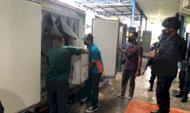 Pemerintah-Distribusikan-138.260-Vial-Coronavac,-Polda-NTT-Kawal-Ketat