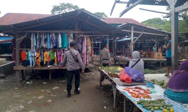 Polsek-Pantar-Laksanakan-Patroli-dan-Pengamanan-Pasar