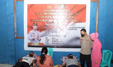 Sambut-HUT-Bhayangkara-Ke--76,-Polres-Alor-Gelar-Baksos-Donor-Darah