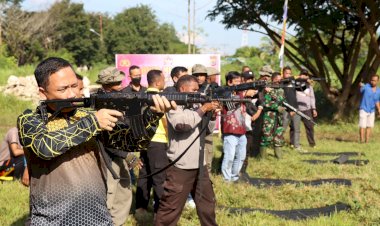 Memeriahkan-Hari-Bhayangkara,-Polres-Alor-Gelar-Lomba-Menembak