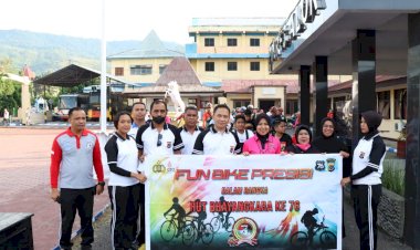 Merihakan-HUT-Bhayangkara-Ke-76,-Polres-Alor-Gelar-Fun-Bike
