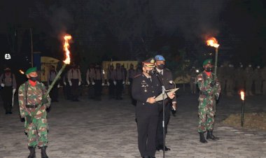 Kapolres-Alor-Pimpin-Apel-dan-Renungan-Suci-Di-TMP-Malua-Galiau