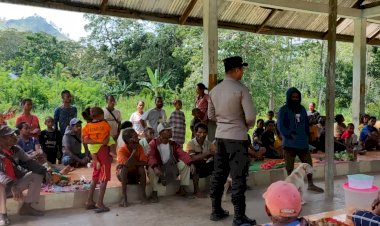 Polsek-Alsel-Tingkatkan-Himbauan-Kamtibmas-Jelang-Nataru