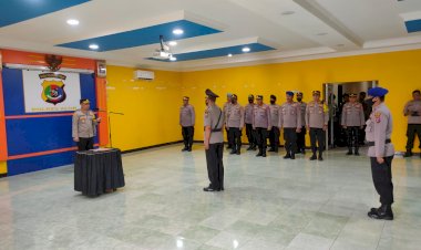 Memasuki-Purna-Bakti,-Polres-Alor-Gelar-Upacara-Penyerahan-Jabatan-Kabag-Ren