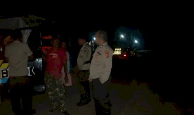 Antisipasi-Gangguan-Kamtibmas,-Polsek-Alor-Selatan-Laksakan-Patroli-Malam