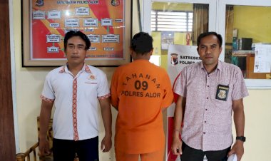 Polres-Alor-Tahan-pelaku-Korupsi-Dana-Rehabilitas-Sekolah-Dasar-Negeri-Angin-Rata