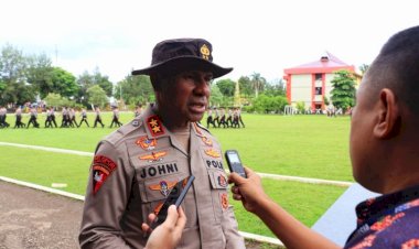 Pembaretan-Baja-Angkatan-48,-Kapolda-NTT-Minta-Tanamkan-Jiwa-Korsa