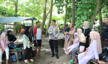 Libur-Lebaran,-Polres-Alor-Tingkatkan-Pengamanan-Di-Obyek-Wisata