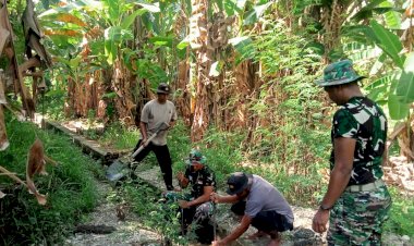Sinergitas-TNI---Polri-Berdayakan-lahan-Kosong-di-Mako-Polsek-Altim-Polres-Alor