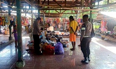 Patroli-Pasar,-Polsek-Pantar-Sampaikan-Pesan-Kamtibmas