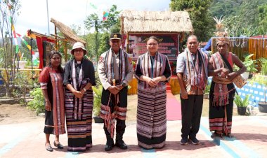 Kapolda-NTT-Menghadiri-Pentahbisan-Gedung-Kebaktian-dan-Syukuran-Ulang-Tahun-ke-66-Jemaat-GMIT-Gereja-Ebenhaezer-Apui,-Kabupaten-Alor