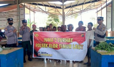 Polsek-Alor-Timur-Laut-Gelar-Jumat-Curhat-Bersama-Warga-Masyarakat