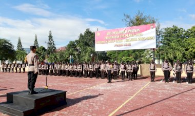 Polres-Alor-Gelar-Apel-Pergeseran-Pasukan-Pengamanan-TPS-Pemilu-2024