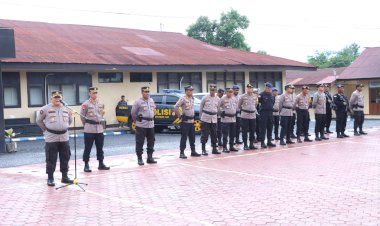 Polres-Alor-gelar-Apel-Penerimaan-Tim-BKO-Pengamanan-Pemilu-2024