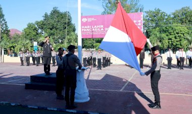 Kapolres-Alor-Pimpin-Upacara-Peringatan-Hari-Lahir-Pancasila-Tahun-2024,-Mengusung-Tema-