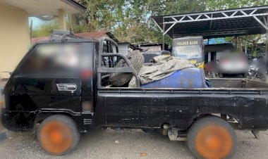 Polres-Alor-Terima-Barang-Bukti-Dugaan-Penyalahgunaan-BBM-Bersubsidi