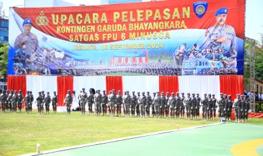 Ikut-Jaga-Perdamaian-Dunia,-Polri-Kembali-Kirim-Satgas-FPU-ke-Afrika-Tengah