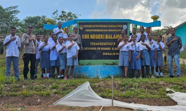 Kapolsek-Alor-Selatan-Sosialisasikan-Penerimaan-Bakomsus-Polri