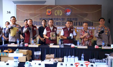 Polri-Ungkap-Laboratorium-Clandestine-Narkoba-Terbesar-di-Jawa-Barat,-5-Juta-Jiwa-Diselamatkan
