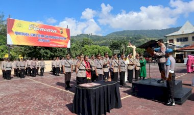 Kapolres-Alor-Pimpin-Upacara-Serah-Terima-dan-Pengukuhan-Jabatan-Perwira-di-Lingkup-Polres-Alor