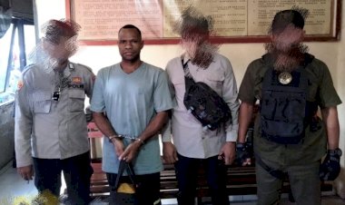 Nikson-Matuan,-Tersangka-Penembakan-di-Yalimo,-Diserahkan-ke-Kejaksaan-Wamena