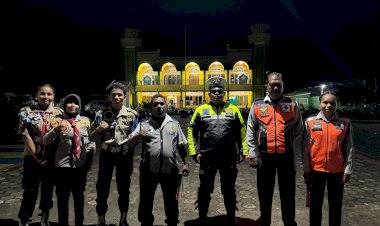 Polres-Alor-Lakukan-Pengamanan-Sholat-Tarawih-di-Masjid-Muhajirin-Kadelang