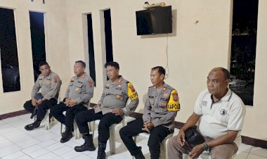 Kapolres-Alor-Tatap-Muka-dengan-Personel-Polsek-Pantar:-Polisi-Harus-Bekerja-Cerdas-dan-Cepat