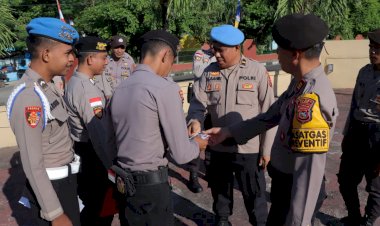 Propam-Polres-Alor-Gelar-Operasi-Gaktibplin,-Tekankan-Pentingnya-Kedisiplinan-Personel