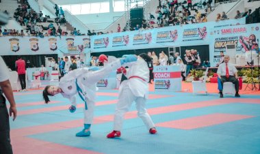 Bripda-Jessica,-Polwan-di-Polda-Riau,-Sabet-Medali-Emas-Kejuaraan-Karate-di-Malaysia