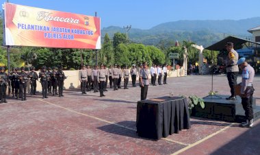 Kapolres-Alor-Pimpin-Upacara-Pelantikan-Kabag-Log-Polres-Alor