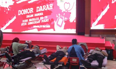 STIK-Lemdiklat-Polri-Gelar-Donor-Darah-Sambut-Dies-Natalis-ke-79