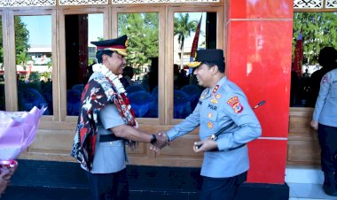 Kapolda-NTT-Sambut-Hangat-Brigjen-Pol.-Baskoro-Tri-Prabowo-sebagai-Wakapolda-NTT-yang-Baru
